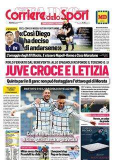 Corriere dello Sport: "Juve, croce e Letizia"