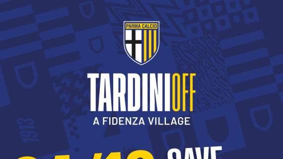 Fidenza Village, apre il TardiniOff, lo store del Parma Calcio. Da domani al 28 dicembre