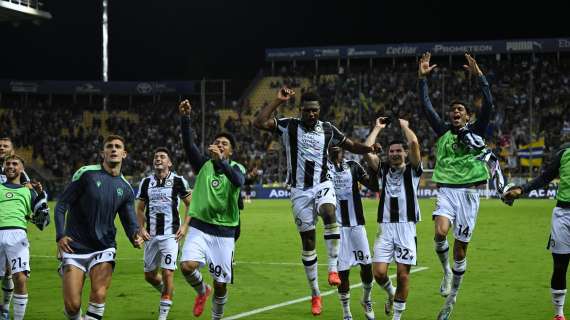Udinese-Parma, friulani con una grande occasione: battere il Parma due volte in campionato per la terza volta