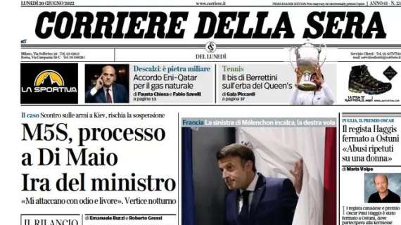 Il Corriere della Sera in apertura sulla trattativa per Lukaku all’Inter: “Agente di se stesso”