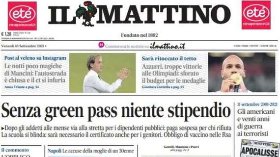 Il Mattino: "Via dal ritiro dell'Italia: l'ombra delle pressioni dei club importanti"