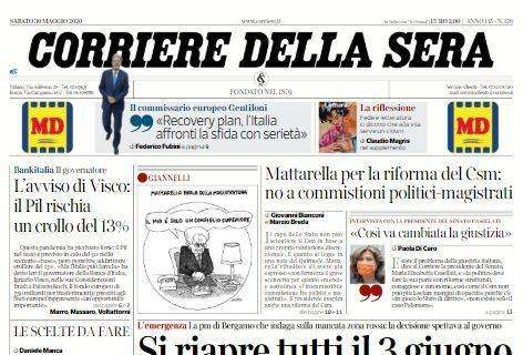 Corriere della Sera: "La A ricomincia il 20 con Torino-Parma"