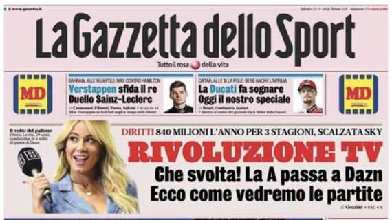 La Gazzetta dello Sport, Pellé: "Voglio salvere il Parma"