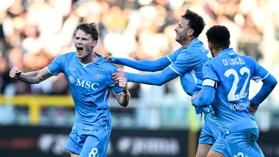 VIDEO - Segna ancora McTominay, il Napoli di misura batte il Torino