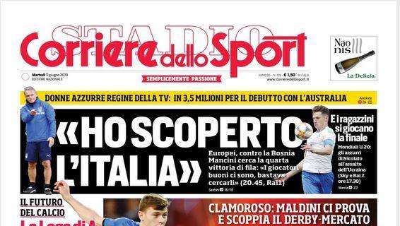 Il Corriere dello Sport: "Milan su Barella". Tanti nomi sull'asse Parma-Pescara