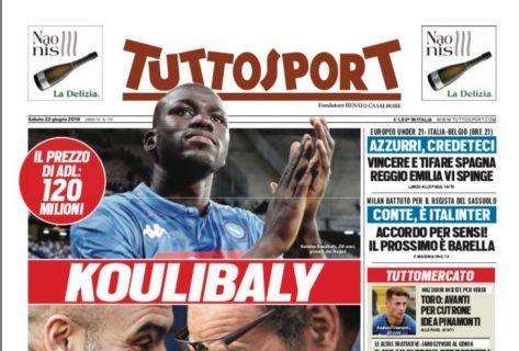 Tuttosport sul Napoli: "Koulibaly 120 milioni. Pep a Sarri: 'Lo voglio io'