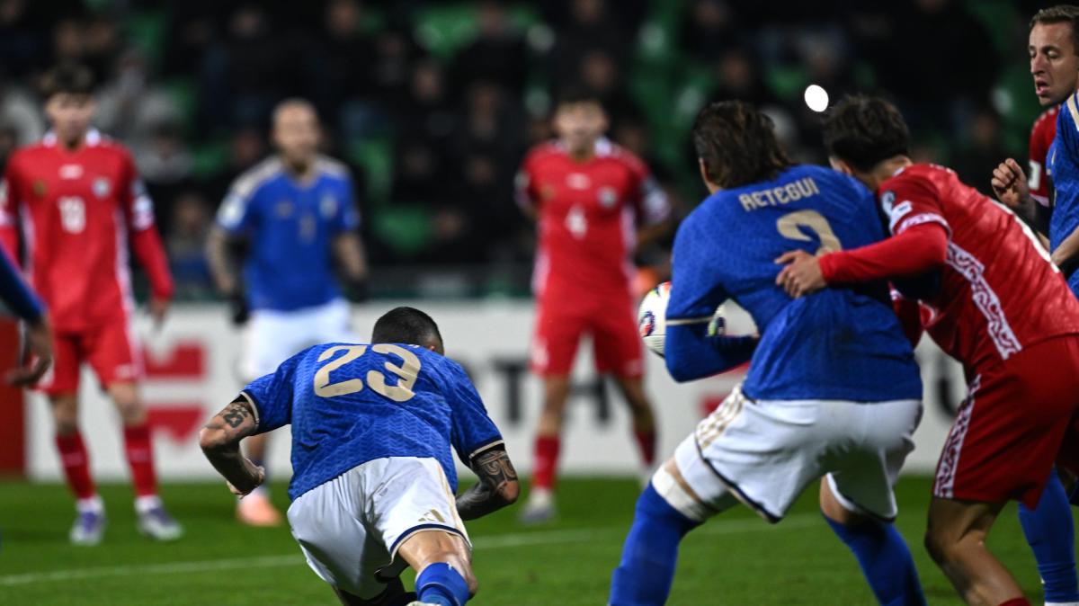 L'Italia passa all'ultimo in Moldavia, ma non basta: verso i play-off per la terza volta di fila