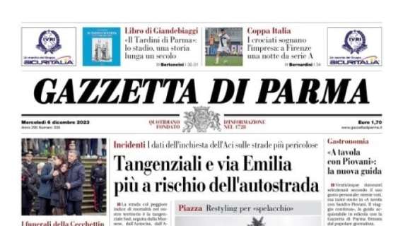 Gazzetta di Parma: "I crociati sognano l'impresa: a Firenze in Coppa una notte da Serie A"