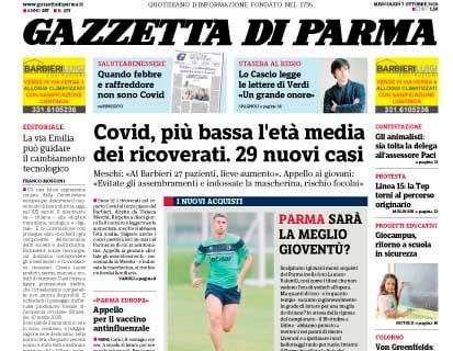 Gazzetta di Parma: "Parma, sarà la meglio gioventù?"