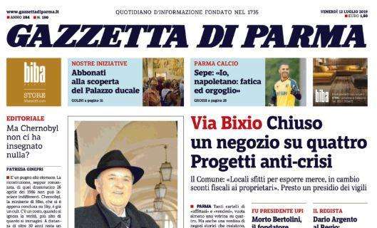 Gazzetta di Parma: "Sepe: 'Io napoletano: fatica ed orgoglio'"
