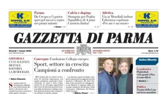 Gazzetta di Parma: "Da Crespo a Cyprien: quei gol messi a segno nei primi minuti"
