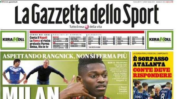 La Gazzetta dello Sport: "Milan il futuro chiama"