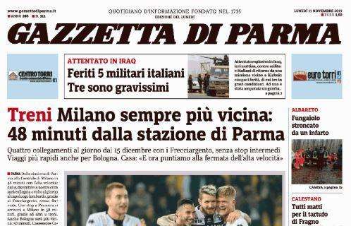 Gazzetta di Parma: "Magico Parma. Tardini in delirio"