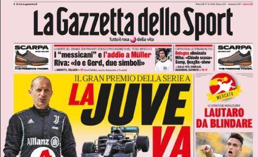 La Gazzetta dello Sport: "La Juve va in pole"