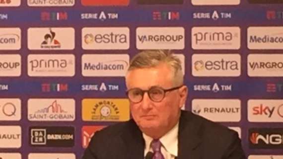Fiorentina, Pradè: "Ho avuto paura, ma ora il calcio deve ripartire"
