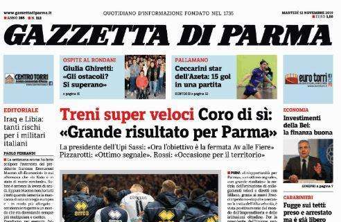 Gazzetta di Parma: "La più bella vittoria degli ultimi anni"