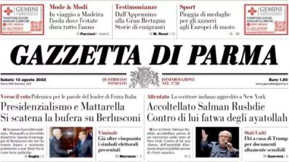 Gazzetta di Parma: "Spettacolo al Tardini: è 2-2. Un bel Parma fermato dal Bari"