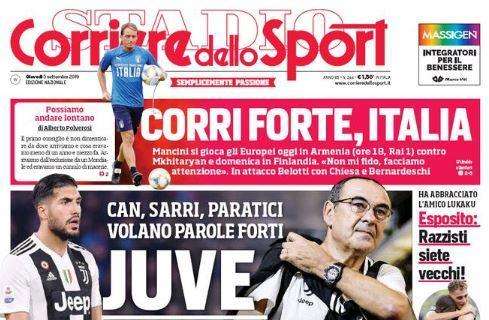  Corriere dello Sport: "Juve, nervi tesi"