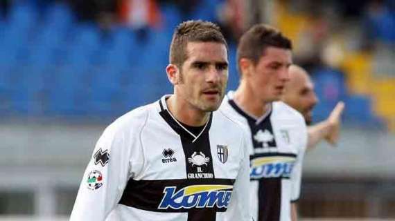 Lucarelli all'epoca del Parma