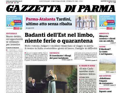 Gazzetta di Parma: "Parma-Atalanta: Tardini, ultimo atto senza ribalta"
