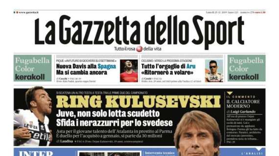 La Gazzetta dello Sport: "Inter, la ricetta del dottor Conte"