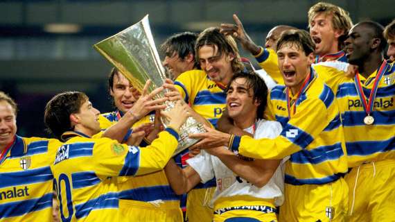 Il Parma resta l'ultima italiana a vincere l'Europa League/Coppa UEFA: era il 1999