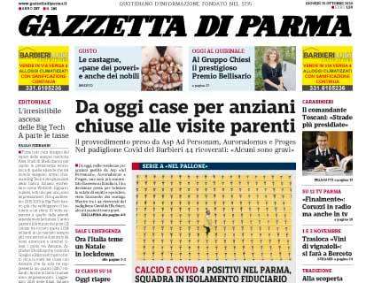 Gazzetta di Parma: "4 positivi nel Parma, squadra in isolamento fiduciario"