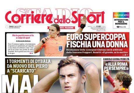 L'apertura del Corriere dello Sport su Dybala: "Mai una Joya"