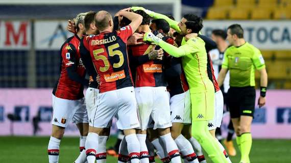 Parma-Genoa, i numeri del match: solo due tiri in porta per i rossoblu, contro i 9 crociati