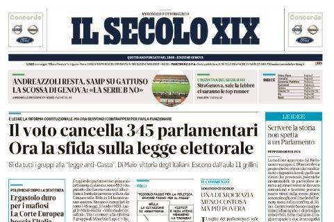 Genoa, Il Secolo XIX: "Dietrofront, Andreazzoli resta in sella"