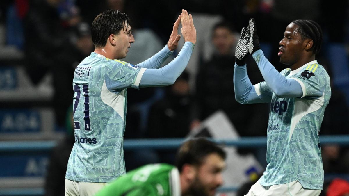 Serie A, la Juve rialza la testa e batte il Sassuolo. In gol anche Miretti