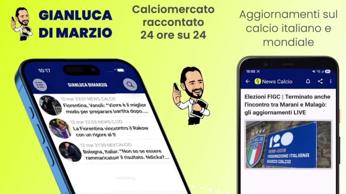 Scarica la nuova app di gianlucadimarzio.com