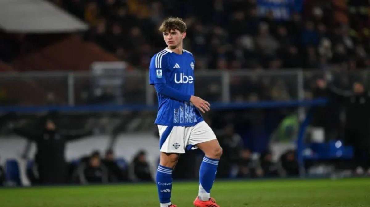 Nico Paz, centrocampista Como (imago)