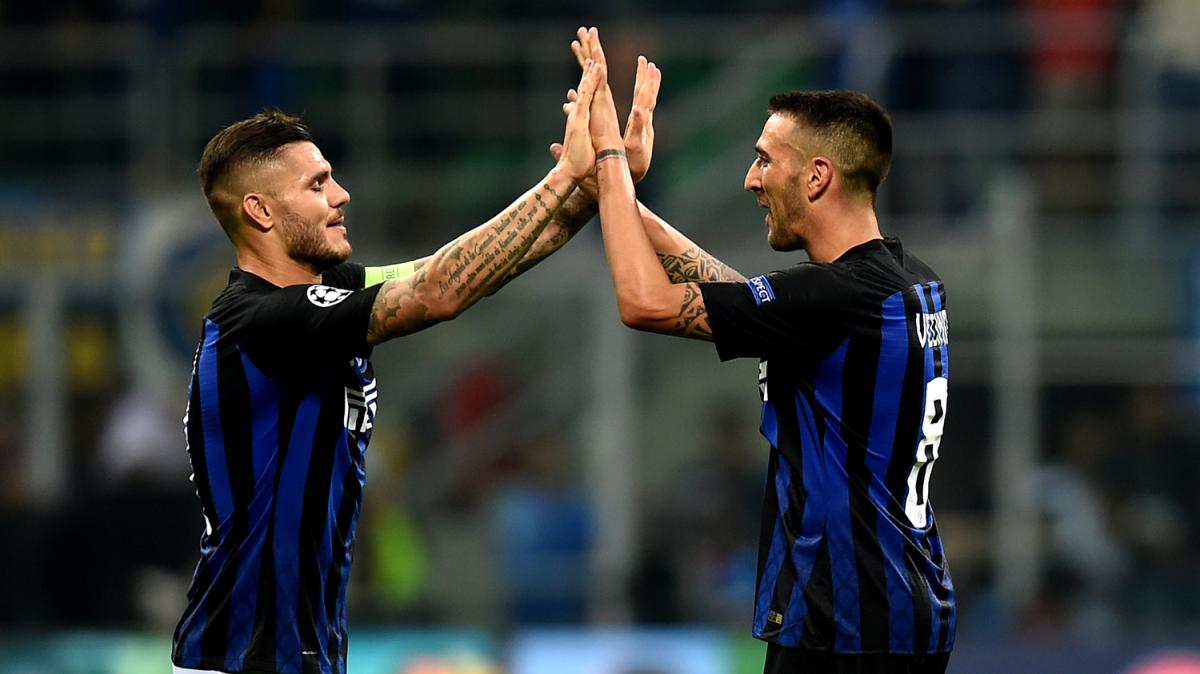 Icardi e Vecino, Inter