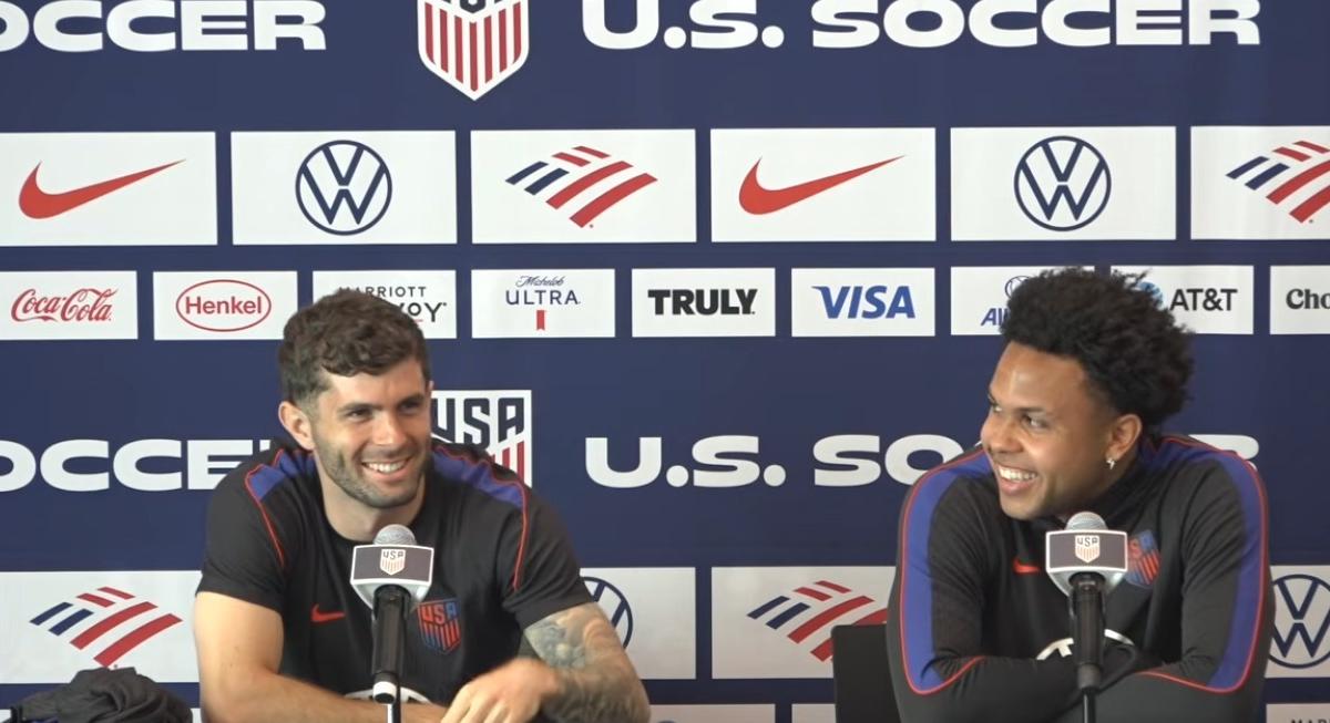 Pulisic e Mckennie, USA