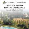 Il 24 luglio apre una nuova piscina comunale in Umbria! A Castel Ritaldi "un sogno diventato realtà"