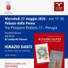 Mercoledì 27 sarà illustrato a Perugia il libro “Ignazio Danti; la storia come un romanzo” di Lamberto Fornari