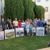 Successo per "Cannara Fiorisce In Arte", l'estemporanea di pittura tra suoni ed infiorate
