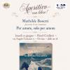 Lunedì 22 giugno Mathilde Bonetti presenterà ad Orvieto il romanzo “Per amore, solo per amore”