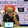 La conferenza stampa del tecnico Piero Braglia per presentare la gara Perugia-Pianese