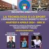 "La tecnologia e lo sport. L'esperienza di calcio, basket e volley": se ne parlerà a Perugia il 9 aprile