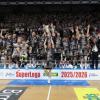 L'Italia celebra la conquista dello scudetto del volley maschile da parte della Sir Susa Scai Perugia