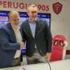 Firmata la convenzione tra Perugia Calcio e Ussi (Unione stampa sportiva italiana) per agevolare il lavoro dei giornalisti
