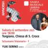 Oggi alle 18 a Torgiano c'è il concerto Schumann Visionario – 1 con Yuki Serino al violino e Martin Nobauer al pianoforte