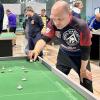 Il ternano Marco Perotti in campo domenica al torneo Wimblerome di subbuteo tradizionale