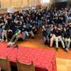 Simone Giannelli protagonista con gli studenti alla Sala dei Notari a Perugia