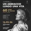 Il 16 maggio al Pavone di Perugia la festa per i 60 anni di teatro di Mariella Chiarini