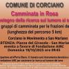 L'Unatici Ellera Corciano insieme ad AIRC e Comune per la "Camminata in rosa" di domenica a San Mariano