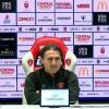 La conferenza stampa del tecnico Giovanni Tedesco per presentare la gara Pontedera-Perugia
