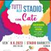 "Tutti allo stadio con Cate": che gran bella iniziativa a Gubbio